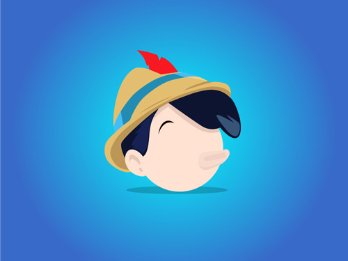 Personal illustrations project based on Disney characters